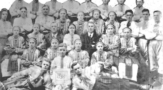 Хор читальні «Просвіта» у 1938 році
