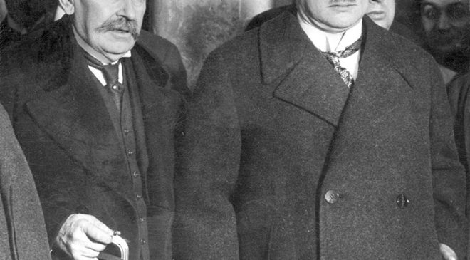 Арістід Бріан і Гюстав Штреземан
