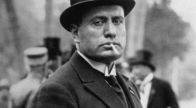 Беніто Муссоліні 24 травня 1923 р. в Римі