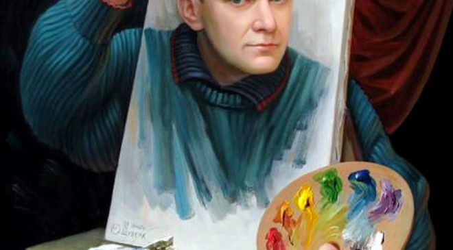 Олег Шупляк. Автопортрет