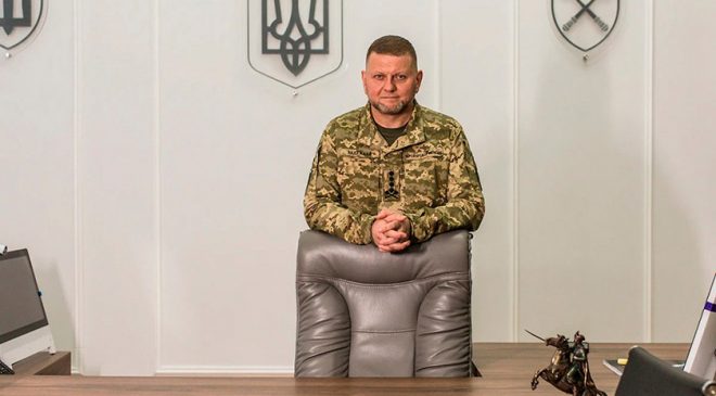 Генерал Валерій Залужний: "Наше завдання – підготуватися до найгірших і найможливіших ситуацій... І перемогти!". Світлина Оксани Парафенюк